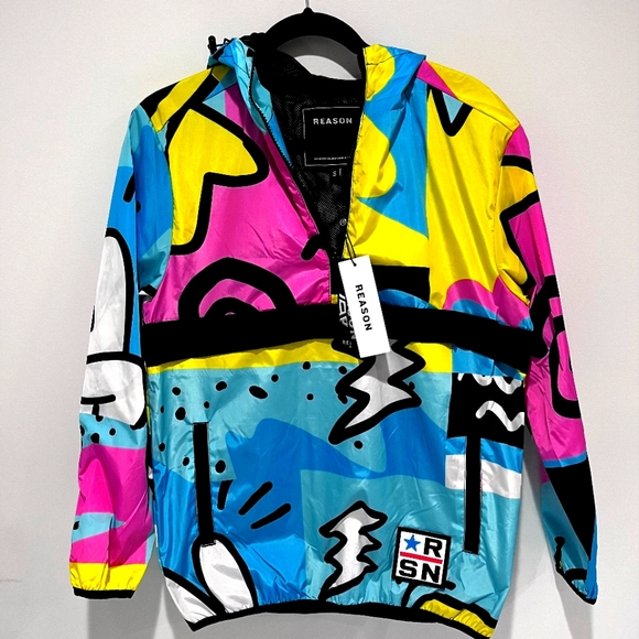 Brand Windbreaker Anorak Colorful 8s 